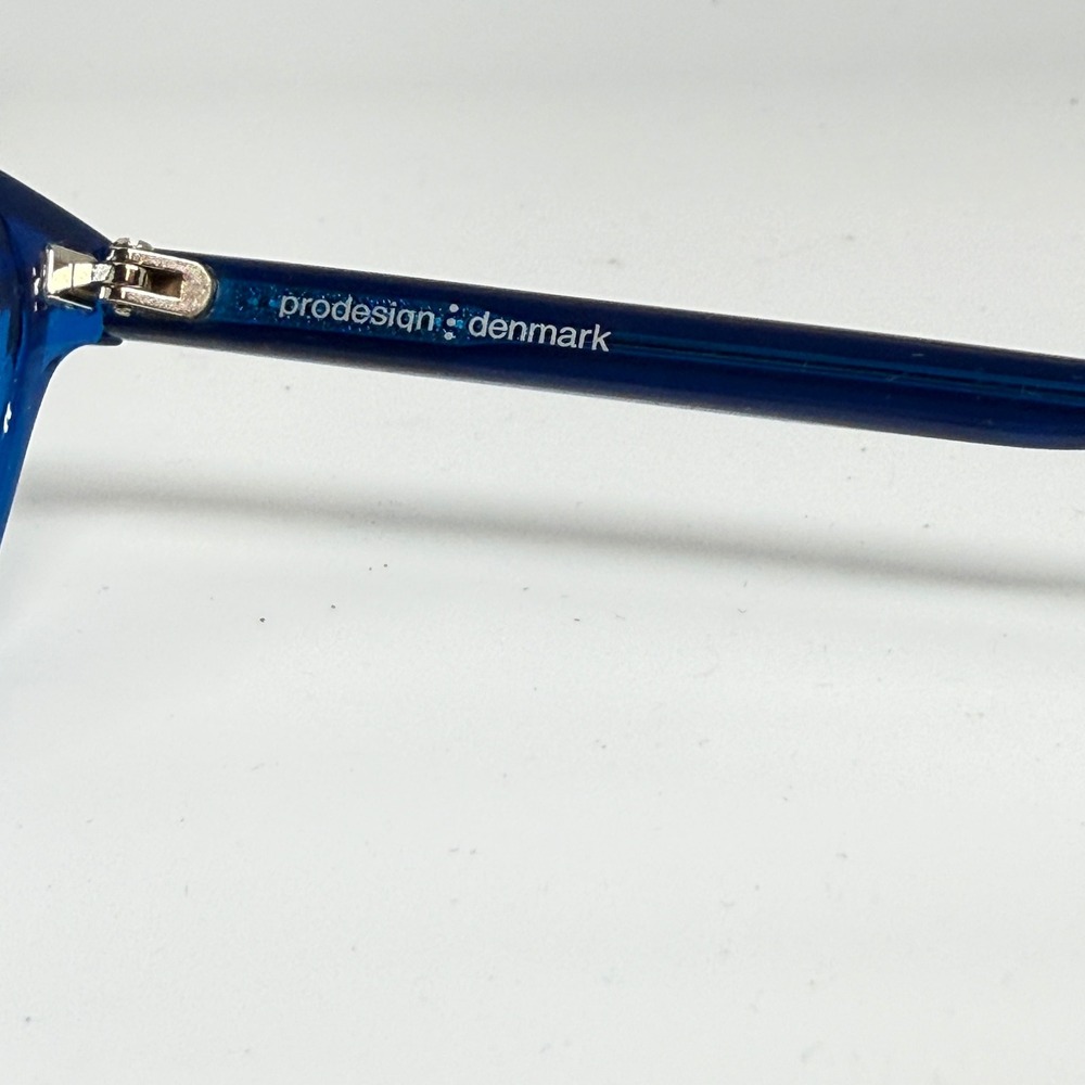 Prodesign Denmark Eyeglasses Frames Rectangle Tea… - image 7